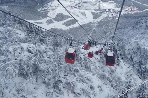 Xiling Snow Mountain Xiling Ski Resort Chengdu Xiling Xueshan