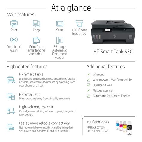 HP Smart Tank 530 All In One Wireless Consoltech Solutions Limited