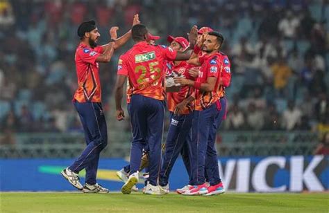 Ipl 2024 Shashank Singhs Heroics Guide Punjab Kings To Thrilling Win By 3 Wickets Over Gujarat