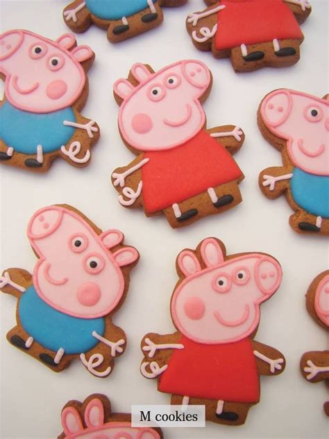 Bolacha Biscoito Decorado Glace Real Peppa Pig Bolachas Decoradas