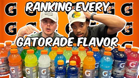 We Ranked Every Gatorade Flavor Youtube