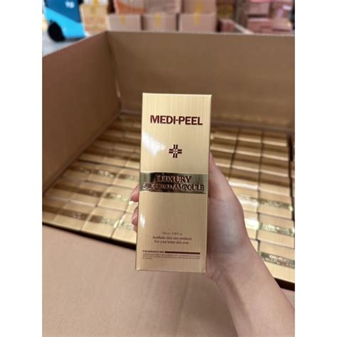 Medi Peel Luxury 24k Gold Ampoule 100ml Shopee Thailand