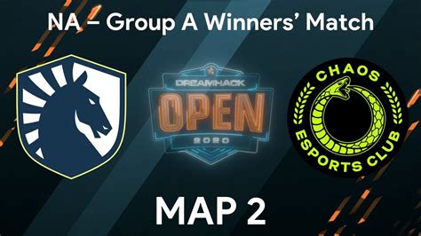 Liquid Vs Chaos EC Inferno Map 2 Group A Winners Match