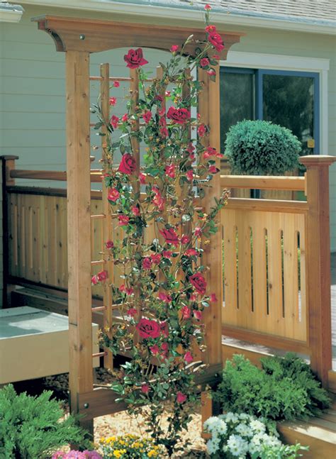 Rose-Covered Trellis | Woodworking Project | Woodsmith Plans