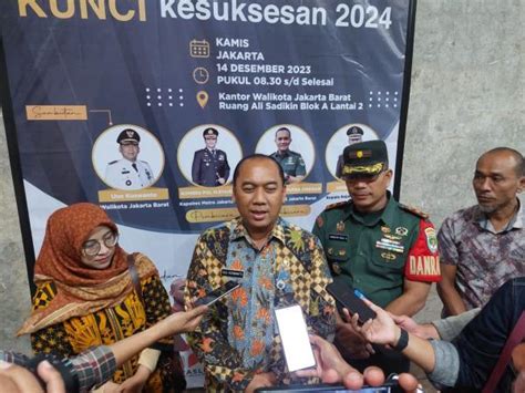 Wali Kota Jakarta Barat Minta Seluruh Masyarakat Sukseskan Pemilu Damai