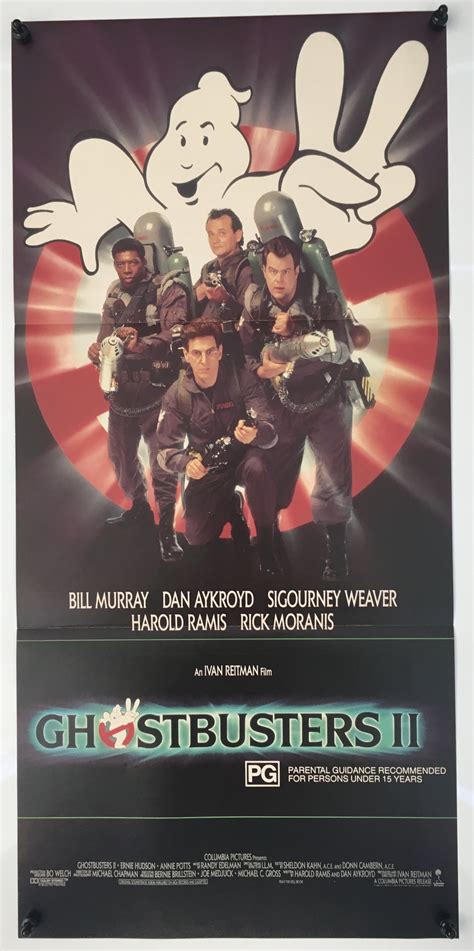 Ghostbusters 2 Original Vintage Movie Poster 1989 Ebay In 2020