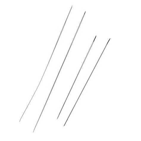 Pcs Big Eye Curved Beading Needles For Beads And Pearls Threading