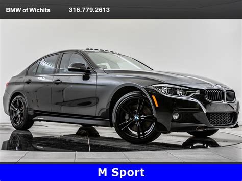 Pre-Owned 2017 BMW 3 Series 330i xDrive, M Sport, Black On Black 4dr ...