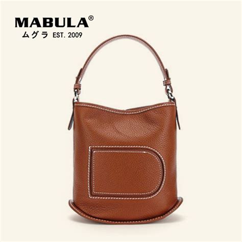 Mabula Sac À Main En Cuir Véritable Pour Femmes Sac À Bandoulière