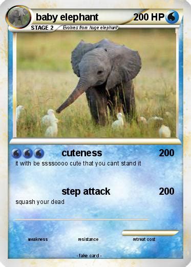 Pokémon baby elephant 4 4 - cuteness - My Pokemon Card