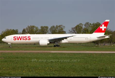 HB JNJ Swiss Boeing 777 3DEER Photo By Michael Pavlotski ID 846996