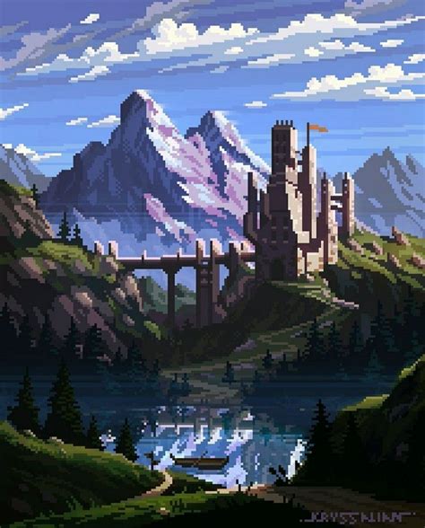 Poolsofchrome Pixel Art Games Pixel Art Landscape Cool Pixel Art Porn Sex Picture