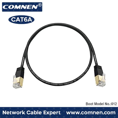 Flexible 10G 500MHz 32AWG Copper Ethernet Network RJ45 UTP Cat6a Slim