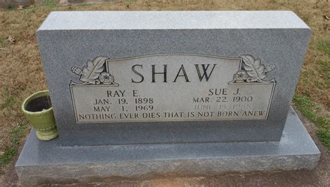 Ray Elisha Shaw 1898 1969 Find A Grave Memorial