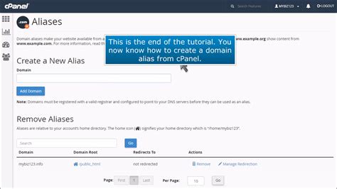 Create Alias Domain In Cpanel Youtube