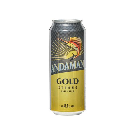 Andaman Gold Strong Can 50cl Silver Quality Award 2024 From Monde