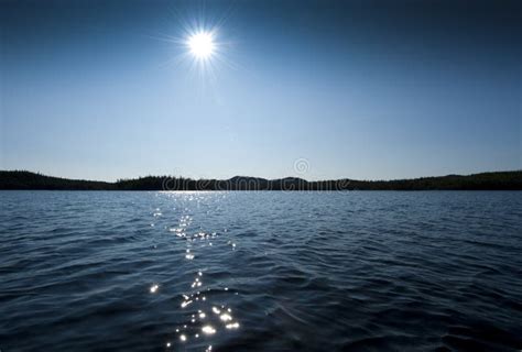 Fresh water lake stock photo. Image of nature, landscape - 10039420