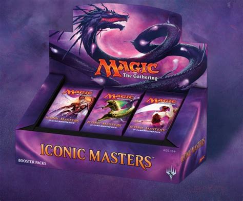 Mtg Iconic Masters 24 Pack Sealed Booster Box In Stock Magic The