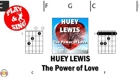 HUEY LEWIS The Power Of Love FCN GUITAR CHORDS LYRICS