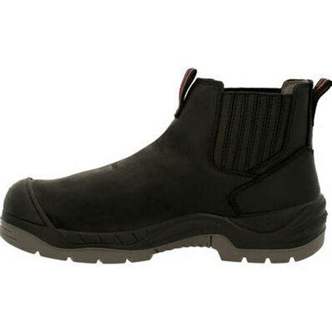 Rocky Worksmart Men S 6 Met Guard Puncture Resistant Composite Toe Work Chelsea Boot Rkk0343