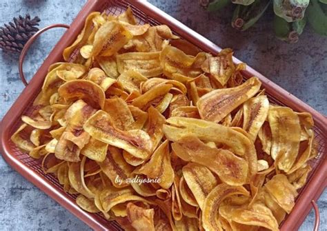 Resep Keripik Pisang Gurih Kriuk Enaaak Oleh Diyos Nie Cookpad