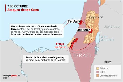 Mapas De La Guerra Entre Israel Y Palestina Ultima Hora