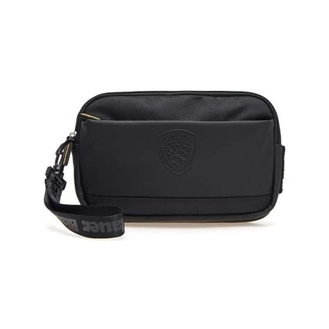 Blauer Thom 02 Bus Pochette Uomo In Sintetico Pregiato Nero Stileo It