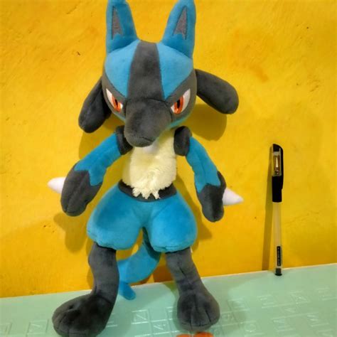 Jual Boneka Pokemon Lucario San Ei Plush Original Pocket Monster