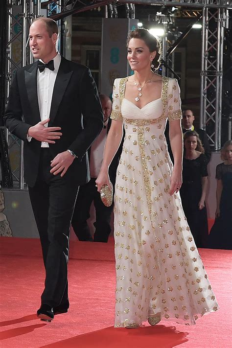 Kate Middleton Golden Dress