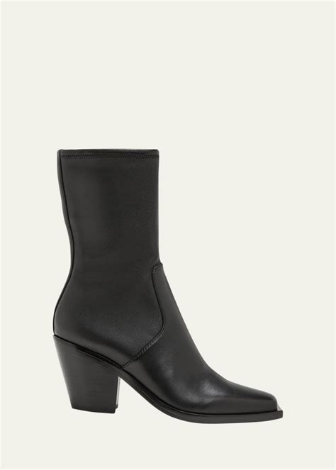 Loeffler Randall Reese Leather Ankle Booties Bergdorf Goodman