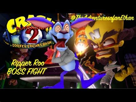 Crash Bandicoot 2 Ripper Roo BOSS FIGHT N Sane Trilogy YouTube