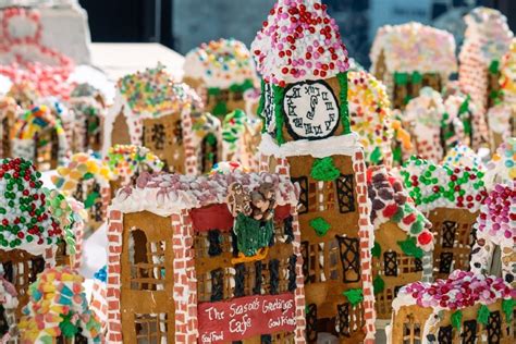 See The World's Largest Gingerbread Village In NYC