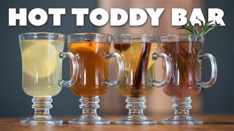 Hot Toddy Easy Recipes And Toddy Bar Set Up Youtube