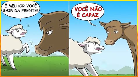 SAI DA FRENTE VACA História em Quadrinhos YouTube