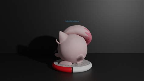 Igglybuff Jigglypuff Wigglytuff And Scream Tail D Print Model D Model