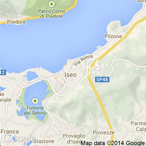 Mappa D Iseo Cartine Stradali E Foto Satellitari