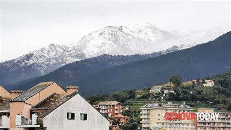 Allerta Neve Entroterra Valle Stura Val Bormida Val