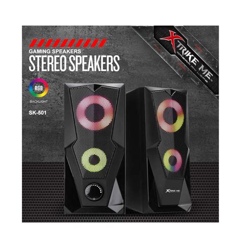 Xtrike Me Stereo Channel Speakers Memoxpress Online