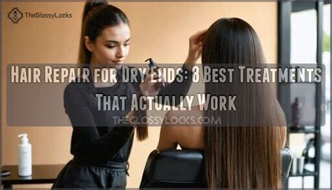 how to repair dry ends of hair