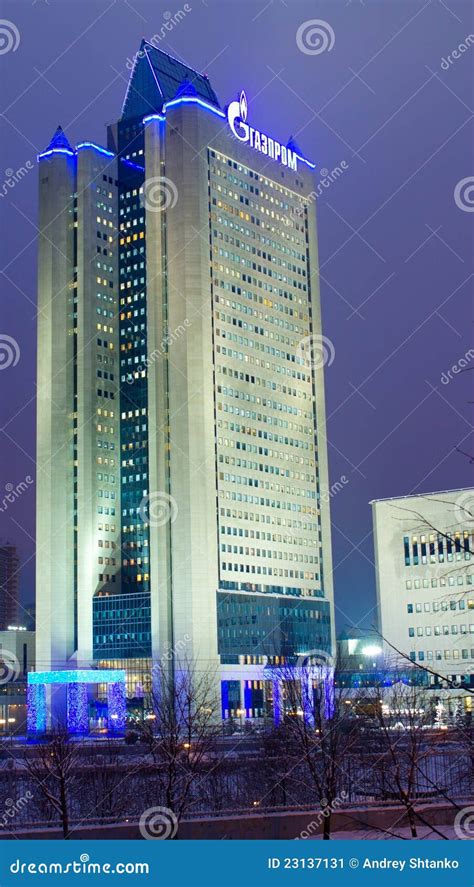 Gazprom Headquarters In Russia Editorial Photo | CartoonDealer.com ...