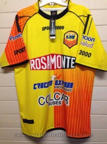 Crucero Del Norte Home Football Shirt Sponsored By Rosamonte