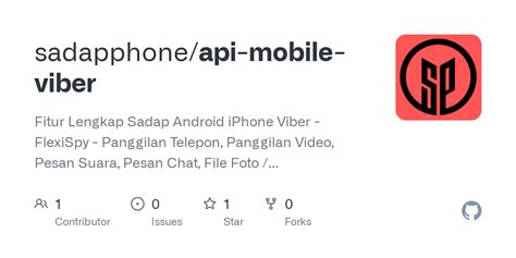 GitHub Sadapphone Api Mobile Viber Fitur Lengkap Sadap Android