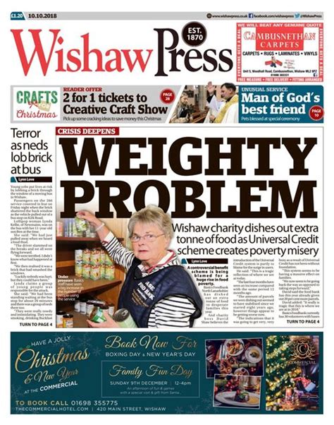 Wishaw Press 2018 10 10