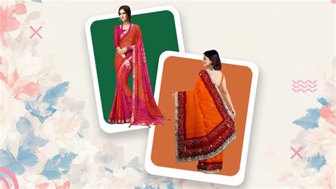 Diwali Saree Designs शादी के बाद दिवाली पर पहनें बांधनी प्रिंट की ये