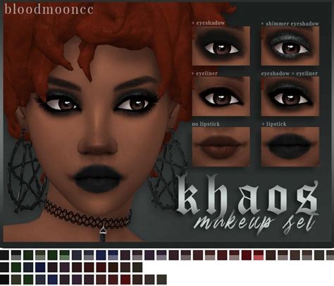 The Best Sims 4 Goth Makeup Custom Content SNOOTYSIMS Sims 4 Sims