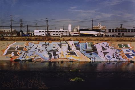 Sabre Msk La River Graffiti Murals Street Art Art Photography