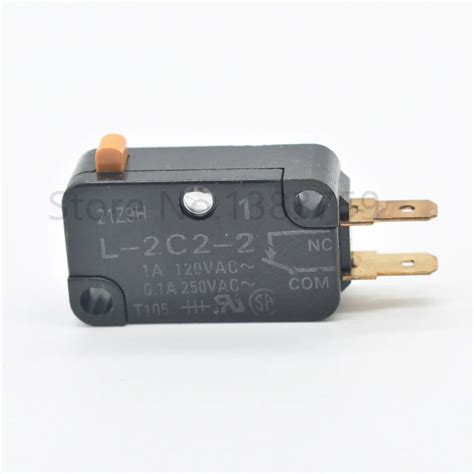 Interruptor de límite de microinterruptor L 2C2 2 1A 120VAC línea