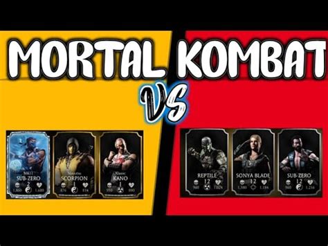 Mortal Kombat 9 Cyber Sub Zero And Cyrax Tag Ladder On Expert