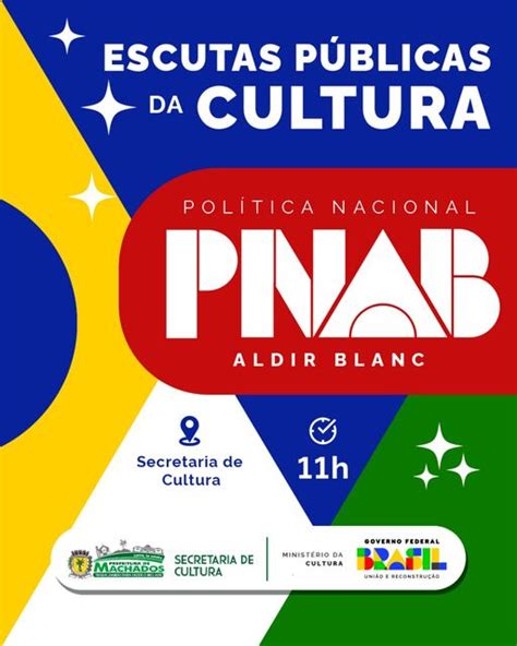 Pol Tica Nacional Aldir Blanc Prefeitura De Machados Pe