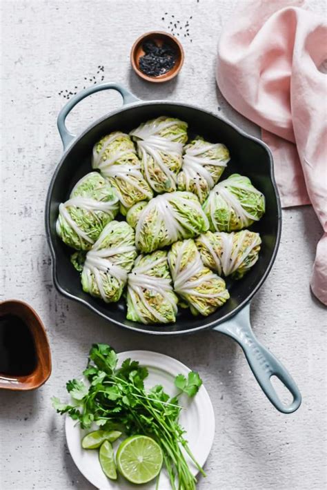 Sesame Ginger Keto Cabbage Rolls Nourished With Tish Functional Nutrition